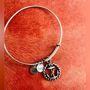 Alex and Ani anchor bracelet